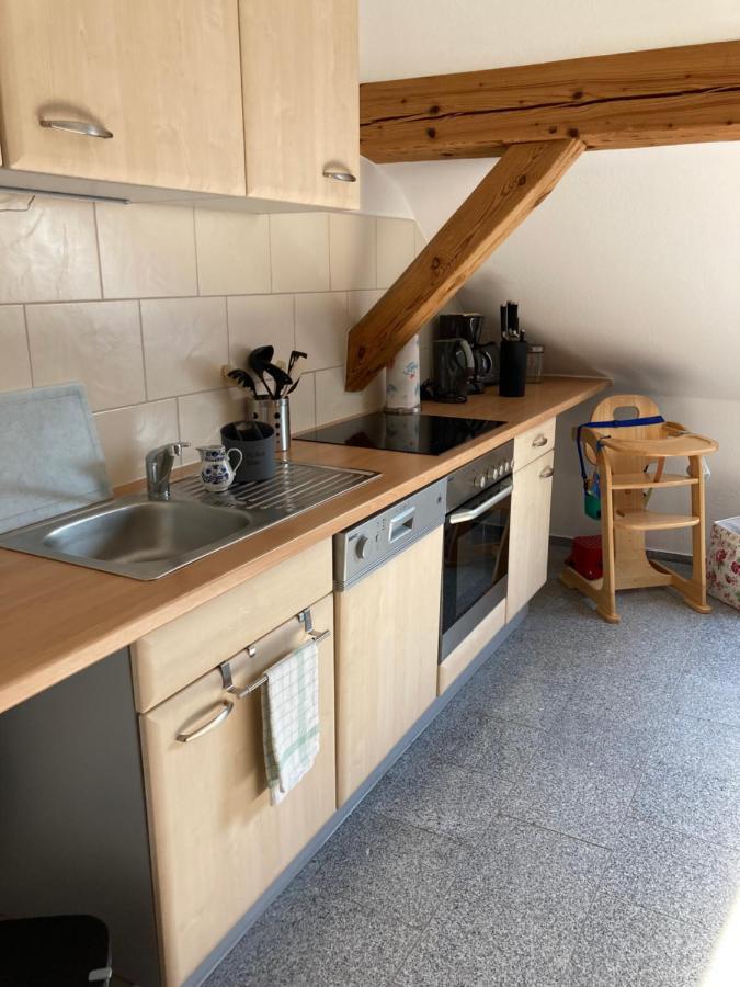Landhausidyll Apartment Wohn- Und Schlafzimmer Klutz Luaran gambar