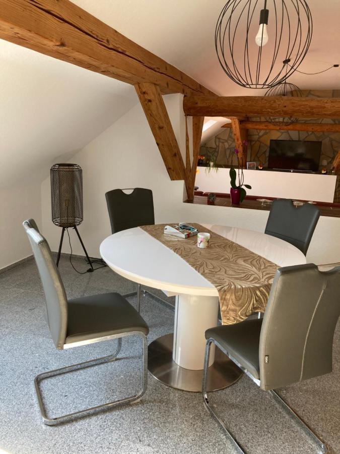 Landhausidyll Apartment Wohn- Und Schlafzimmer Klutz Luaran gambar
